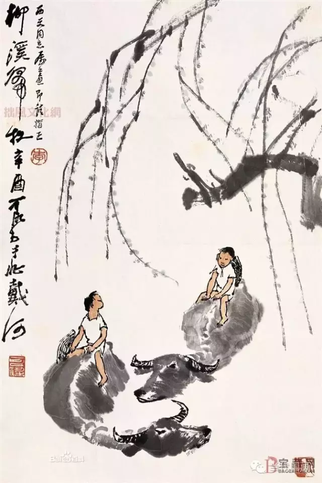 李可染一生創(chuàng)作作品1000件，市場拍了8000件，90%是假的